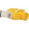 Feinstrickhandschuh Nitril gelb